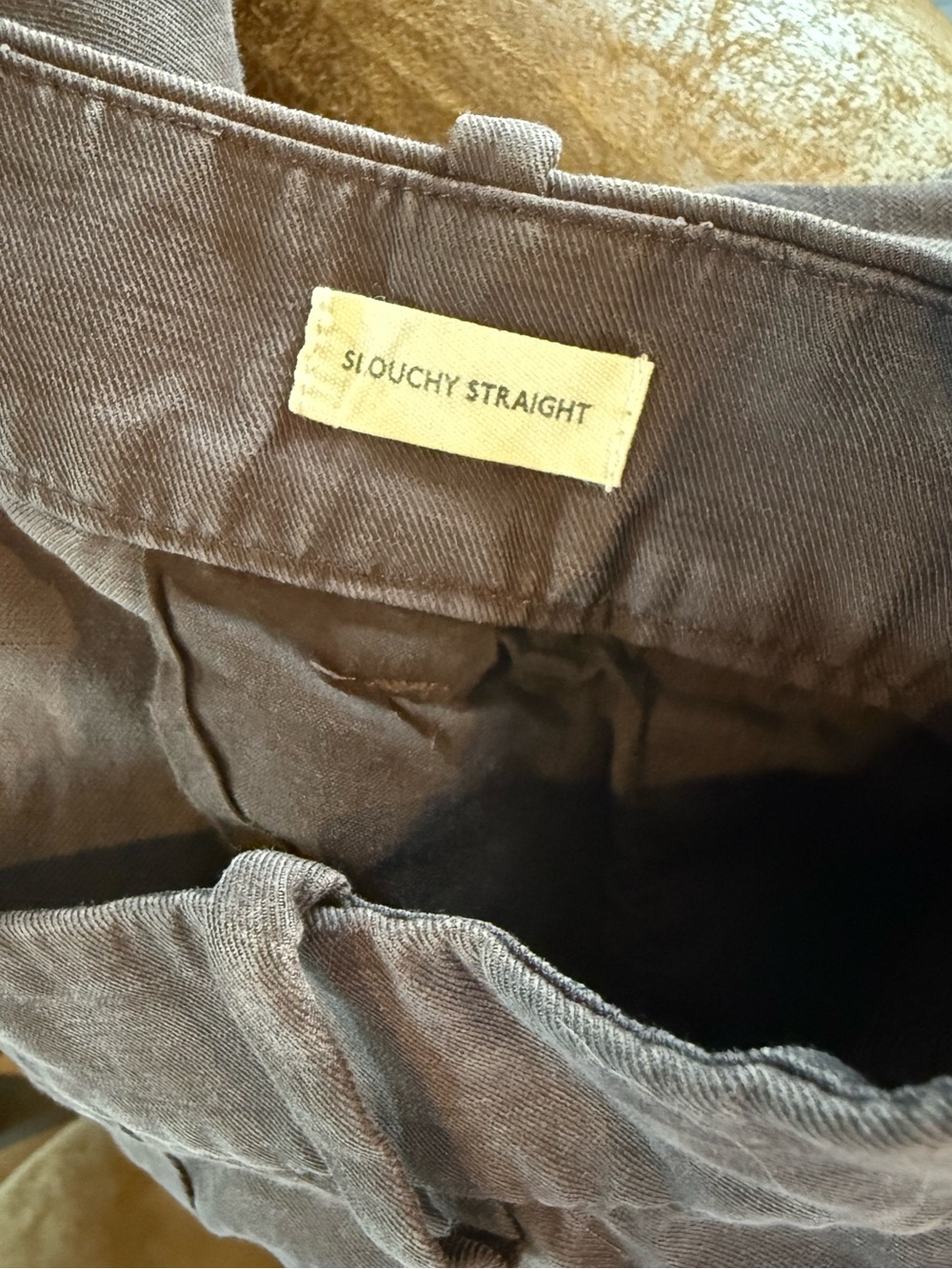 Madewell Slouchy Straight Pants in Drapey Twill size 2 - Picture 8 of 9
